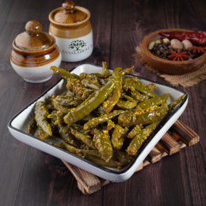 Green chilli pickle